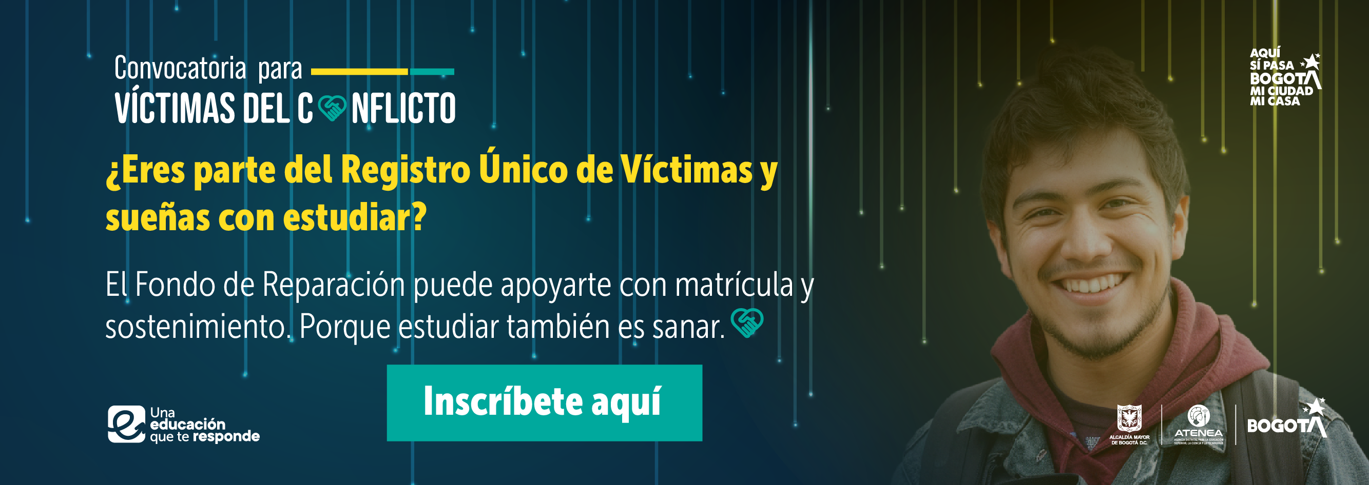 Becas para víctimas del conflicto armado