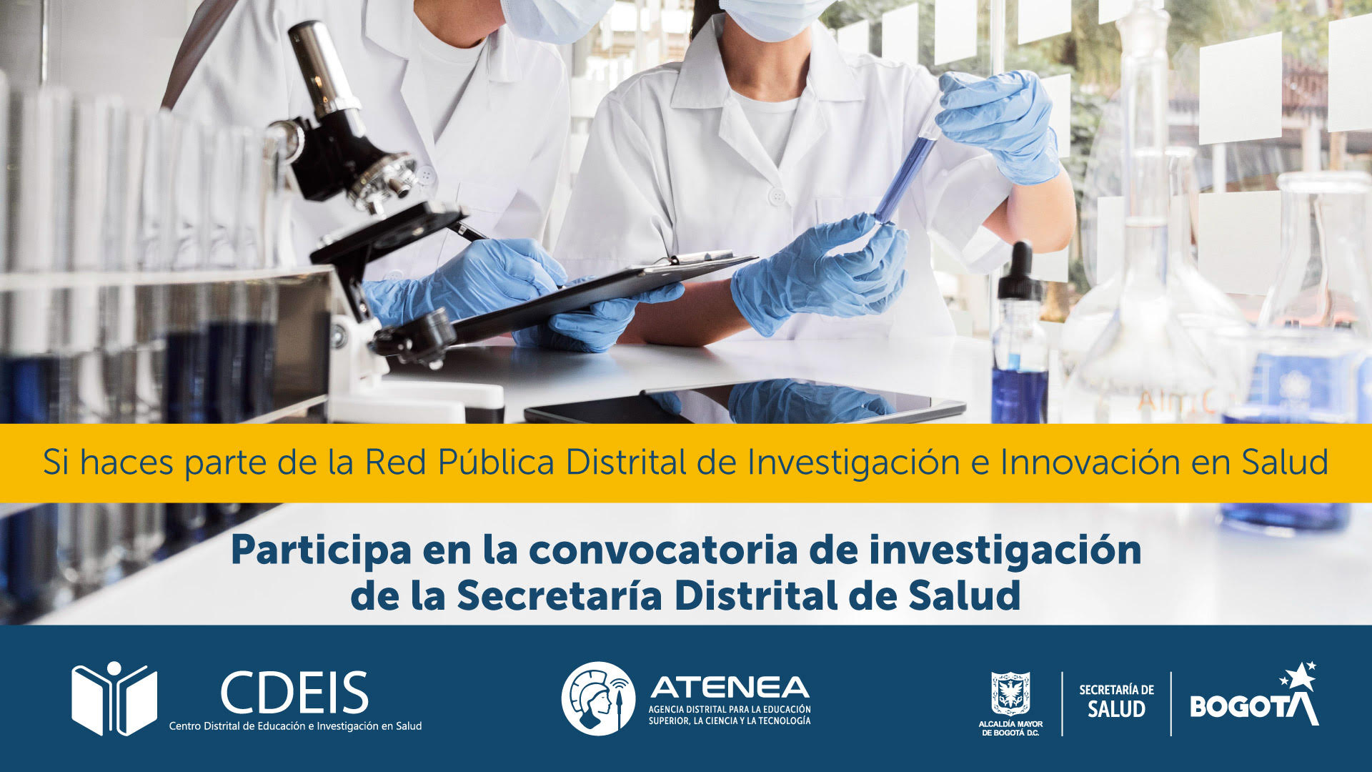 Cooperación en la Red Pública Distrital de Investigación e Innovación en Salud para la gestión y ejecución de proyectos de investigación en eventos de interés de salud de la ciudad