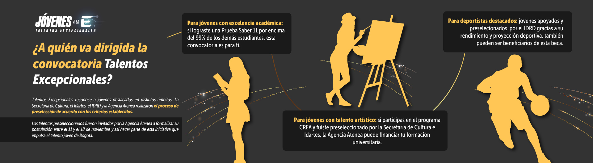 Jóvenes a la E – Talentos excepcionales | Atenea | Agencia distrital ...