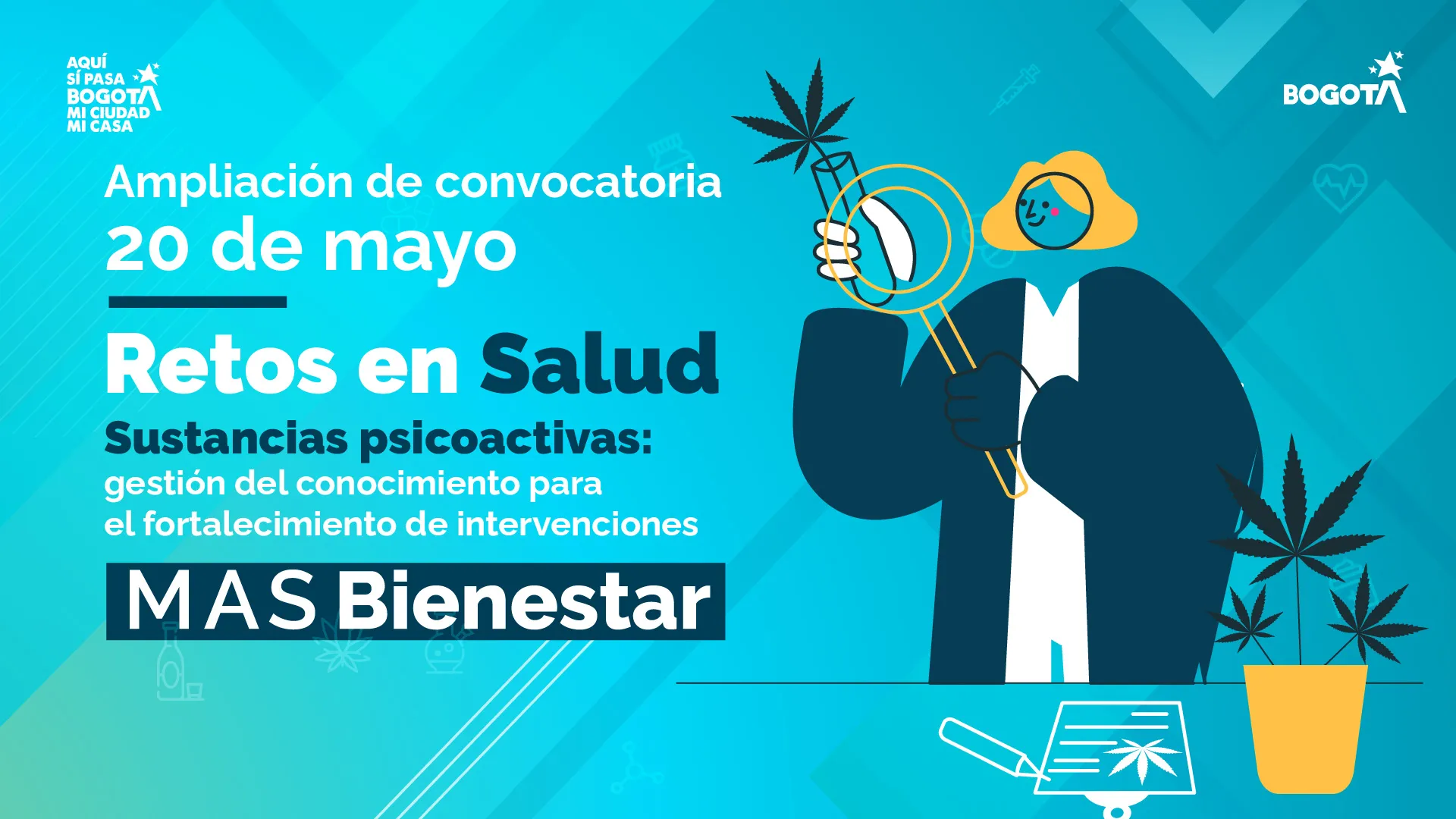 Convocatoria Retos de  Investigación en Salud 2025 - Programa Bogotá Científica