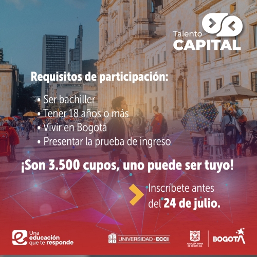 Requisitos primera convocatoria del programa Talento Capital