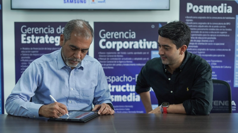 Atenea y Samsung firman Memorando de Entendimiento para fortalecer la formación en tecnologías de la información