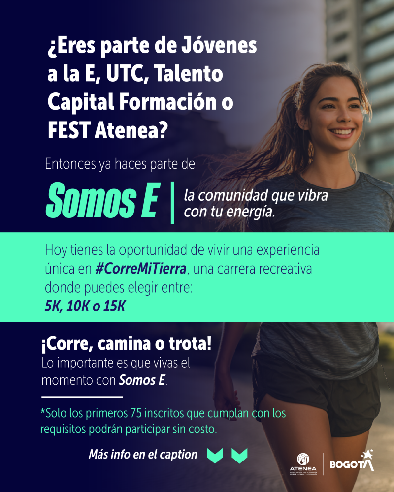 Corre Mi Tierra: Una experiencia deportiva y comunitaria para 75 beneficiarios de Atenea