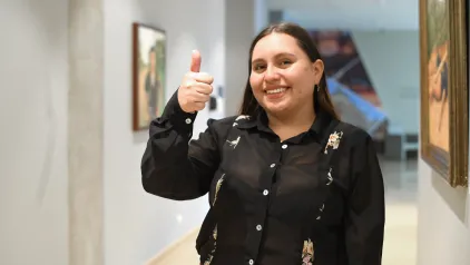 Jesyca beneficiaria Jóvenes a la U