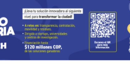 La Alcaldía Mayor de Bogotá lanza la convocatoria de ‘Innovación Abierta GovTech’ que entregará $120 millones a startups y universidades que resuelvan retos de ciudad! 