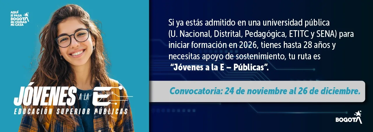 Convocatoria Jóvenes a la E 
