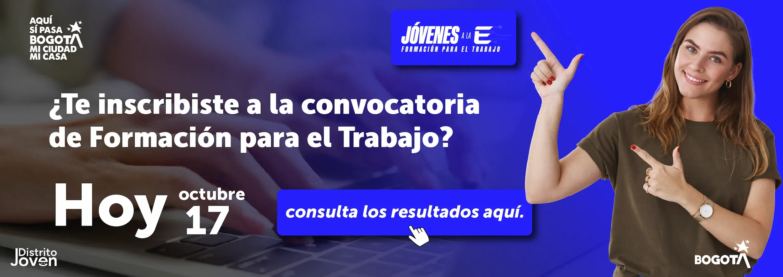 Resultados Jóvenes a la E formación para el trabajo convocatoria 2